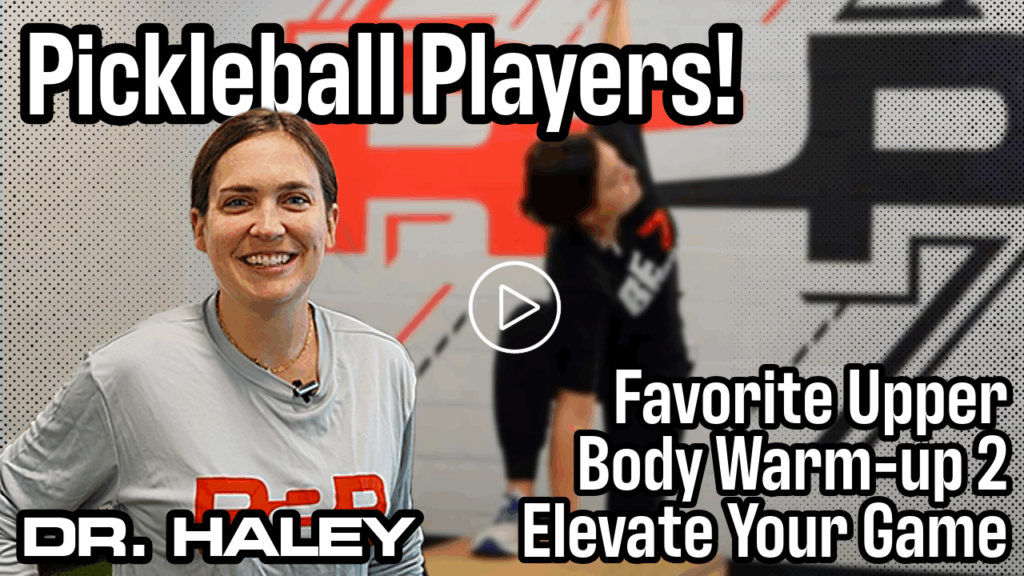 pickleball warmup upper body