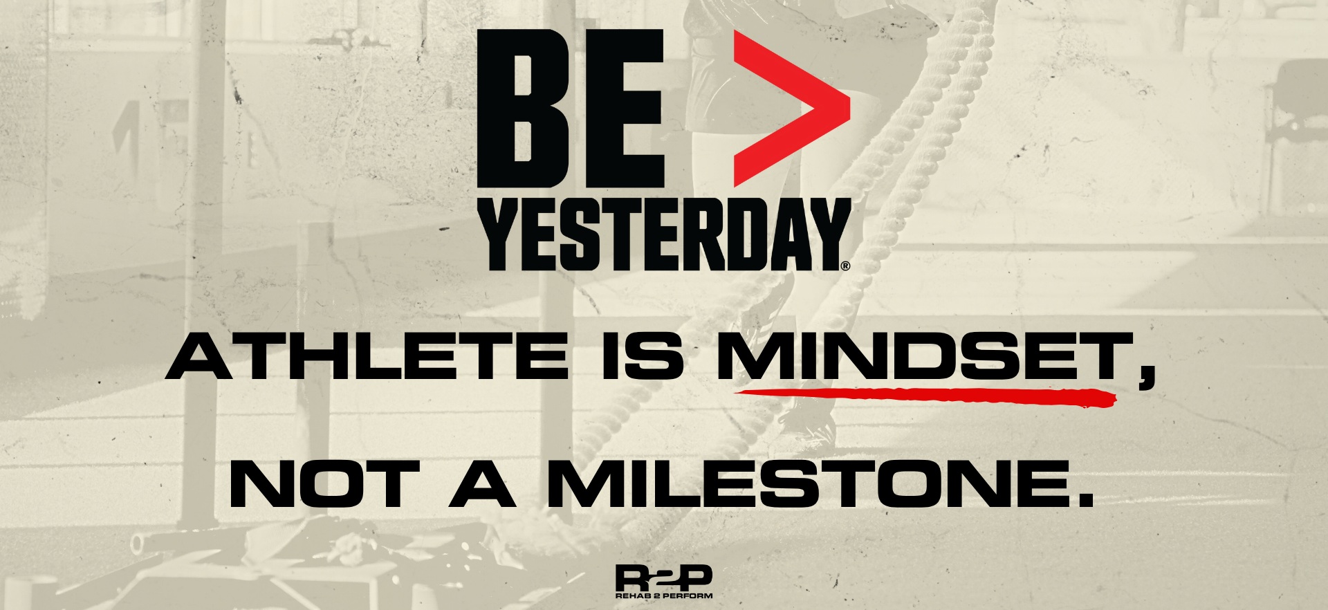 everyone is an athlete. the mindset!