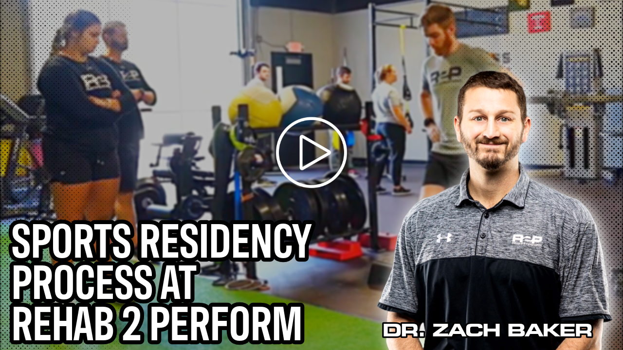 R2P Sports Residency Process & Timeline - Rehab2Perform
