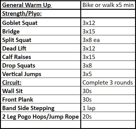strength training runners