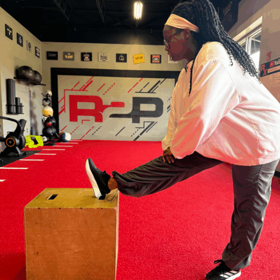 Heel Prop with Pressure Heel Prop with Pressure